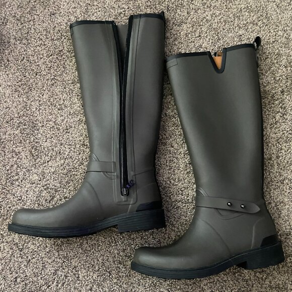 rag & bone Rubber Boots for Women for sale | eBay Rag & Bone Tall Rubber Rain Boots